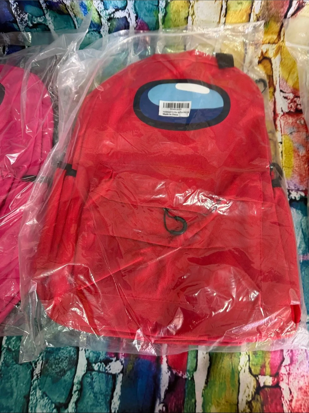 Kids Character Backpack - Yellow, Red, Pink all 3 one price